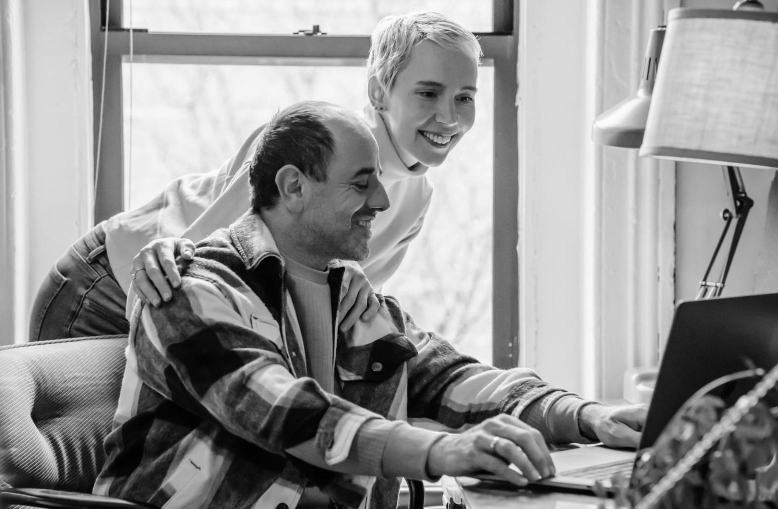 Momento di connessione autentica in famiglia